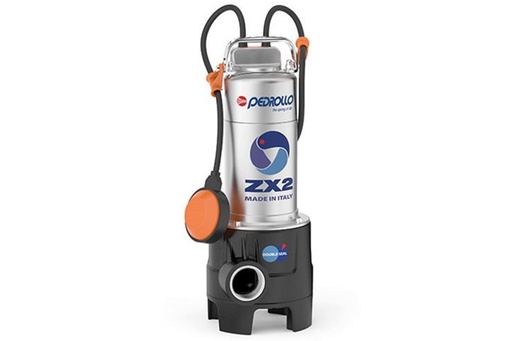 [1-9-110] Motobomba Sumergible 0.75Hp 220V 1F 1.5" Pedrollo Zxm2/40 Vortex