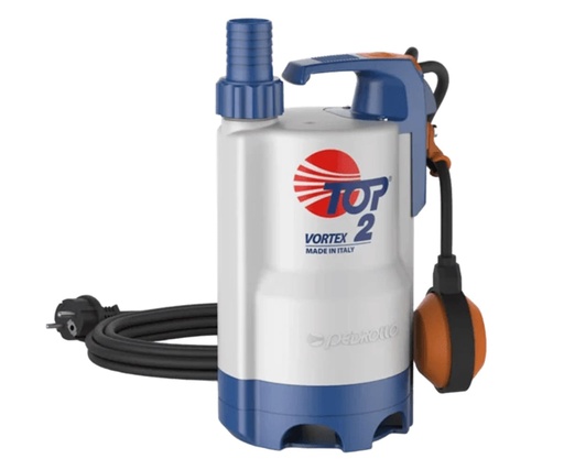 [1-9-9] Motobomba Sumergible 0.5Hp 110V 1F 1.25" Pedrollo Top 2 Vortex